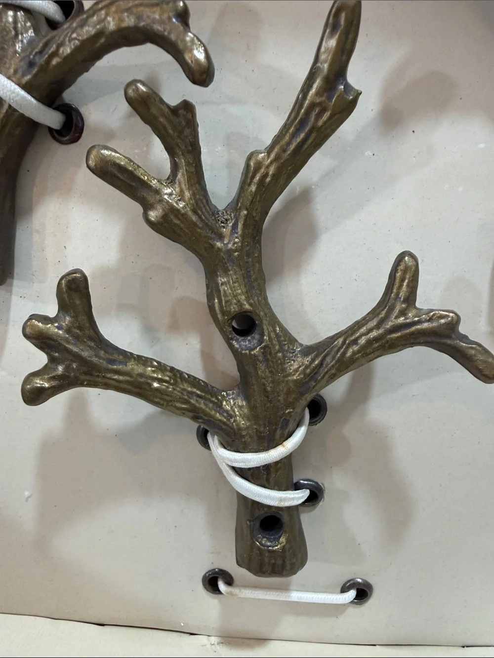 Cast iron branch hooks